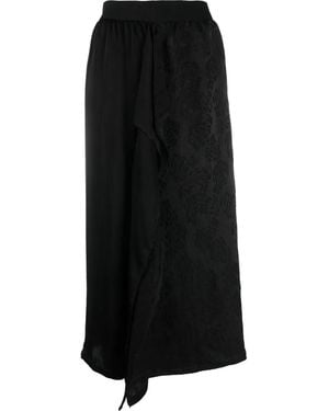 Uma Wang Jacquard Midi Skirt - Black