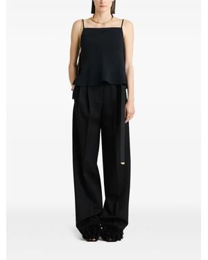 Givenchy Sliced Top - Black