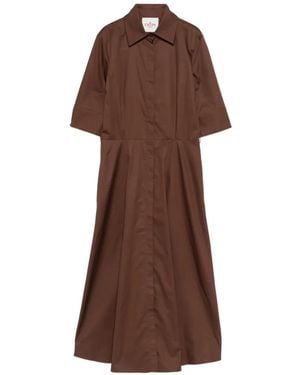 CRI.DA Baldo Midikleid - Braun