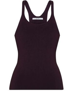Adam Lippes Lumii Tank Top - Purple
