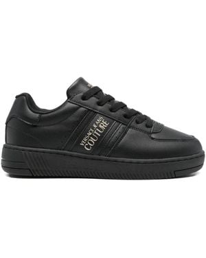 Versace Jeans Couture Logo-Detail Trainers - Black