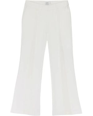 Rhude Low-Waist Pants - White
