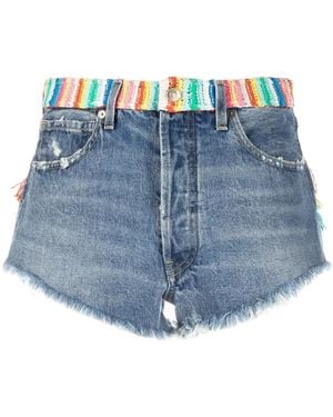Alanui Pantalones Vaqueros Cortos Over The - Azul
