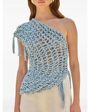 Cult Gaia Top Owen - Blu