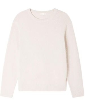 Sandro Klassischer Pullover - Weiß