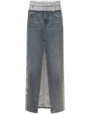 Stella McCartney Tailoring Midirock - Grau