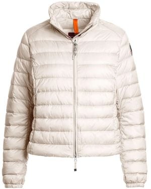 Parajumpers High-neck Quilted Jacket - Natural