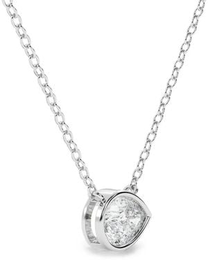 Diamond Essentials Diamond-Pendant Necklace - Metallic