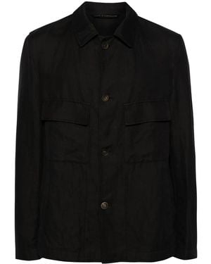 Forme D'expression Postman Gabardine Jacket - Black