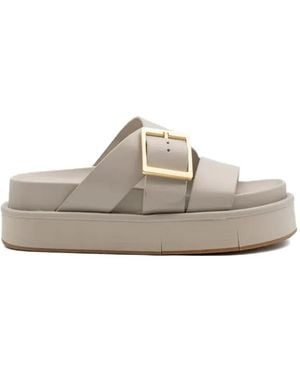 Palomitas By Paloma Barcelo' Demi Platform Sandals - White