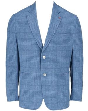 Isaia Blazer Capri - Azul