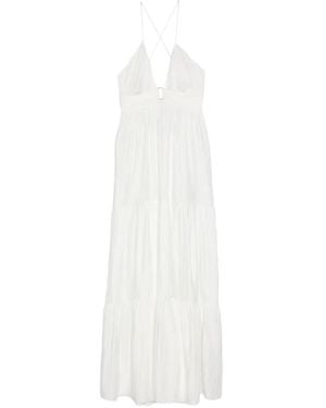 Ba&sh Ring Tiered Dress - White