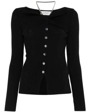 Sportmax Cárdigan Con Botones - Negro