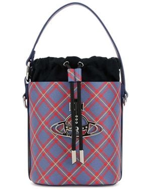 Vivienne Westwood Small Daisy Bucket Bag - Blue