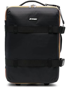K-Way Small Blossac Suitcase - Black