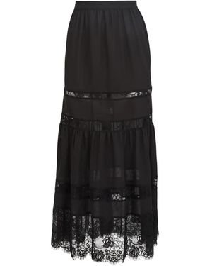 Fleur du Mal Falda Larga Juliet - Negro