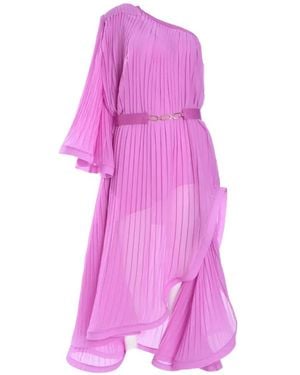 SIMONA CORSELLINI One-Shoulder Dress - Pink