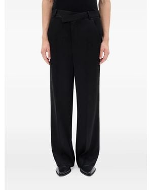 Ann Demeulemeester Pleated Front Trousers - Black