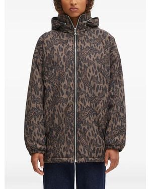 Fiorucci Giacca Con Stampa - Grigio