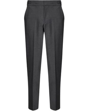 _J.L - A.L_ Barbette Pressed-Crease Trousers - Black
