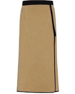 Herno Falda con cremallera lateral - Neutro