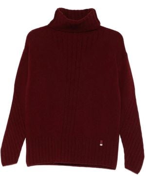 Herno Klassischer Pullover - Rot