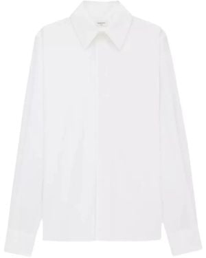 Saint Laurent Cotton Shirt - White