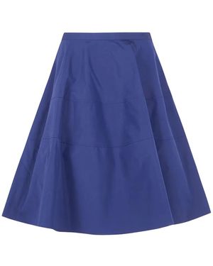 Aspesi Midi Skirt - Blue
