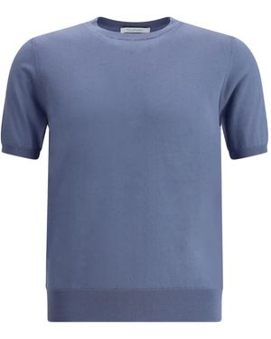 Cruciani コットン Tシャツ - ブルー