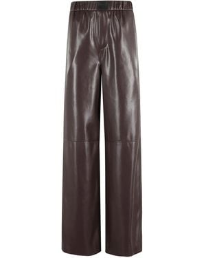 Isabelle Blanche Pantalones con cinturilla elástica - Marrón