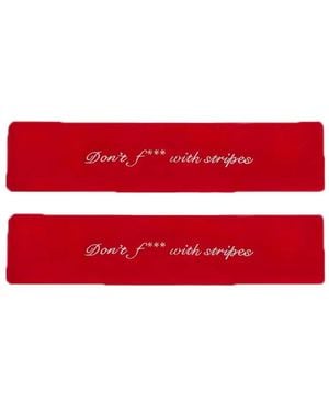 adidas X Avavav Logo-Embroidered Headband Set