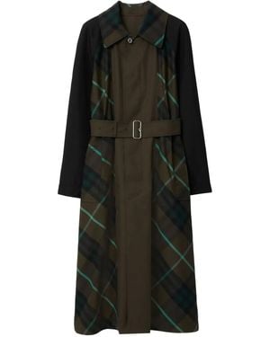 Burberry Two-tone Cotton Reversible Bradford Trench Coat in
