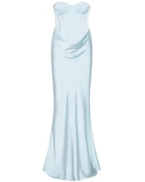 ROTATE BIRGER CHRISTENSEN Robe Longue À Armatures - Blue