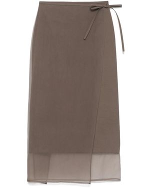 Brunello Cucinelli Skirt - Brown