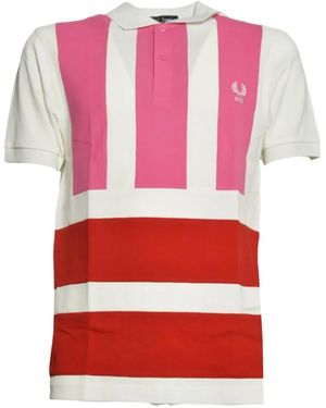 Comme des Garçons Striped Logo-Embroidered Polo Shirt