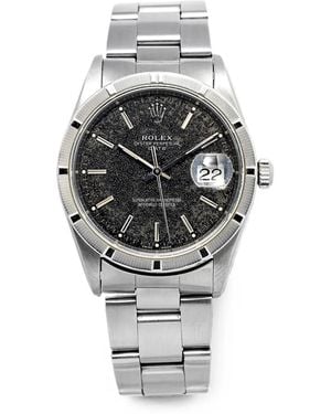 Rolex Oyster Perpetual Date Armbanduhr 34Mm - Grau