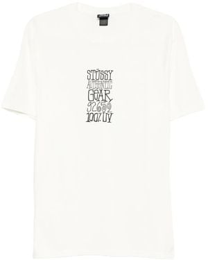 Stussy T-Shirt Con Grafica - Bianco