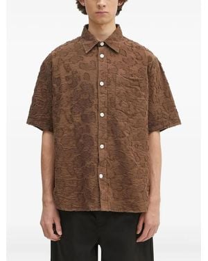 Norse Projects Klassisches Hemd - Braun
