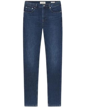 FRAME Modern Straight Five-Pocket-Jeans - Blau