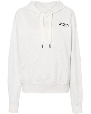Isabel Marant Felpa Sylla Mélange - Bianco