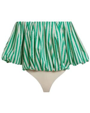 Essentiel Antwerp Jayjay Striped Top - Green