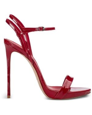 Le Silla Gwen Leather Sandals - Red