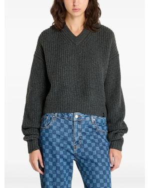 Calvin Klein V-Neck Sweater - Black