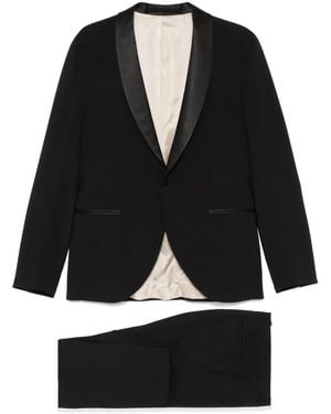 Eleventy Eleganter Anzug - Schwarz