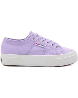 Superga Platform Low-Top Sneakers - Purple