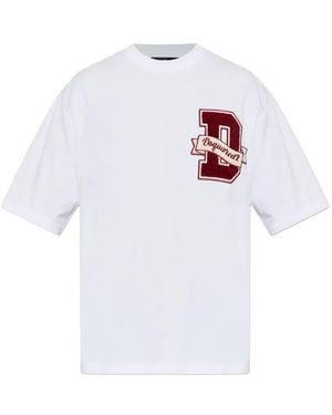 DSquared² Logo-Patch T-Shirt - White