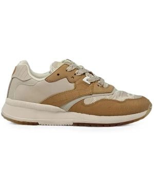 Scotch & Soda Quilted Paneled Sneakers - White