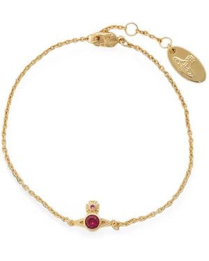 Vivienne Westwood London Orb Crystal-Embellished Bracelet - Metallic