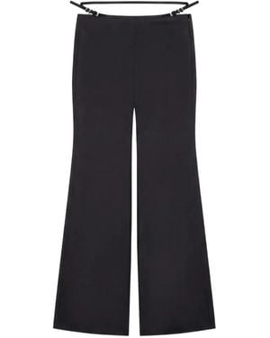 Givenchy Buckle-Detail Pants - Blue