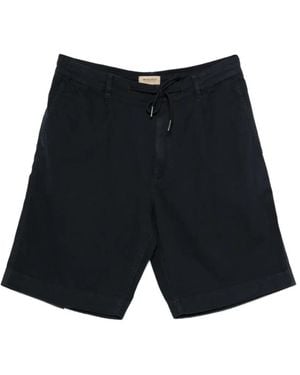 Woolrich Pantalones Cortos Con Cordones - Negro